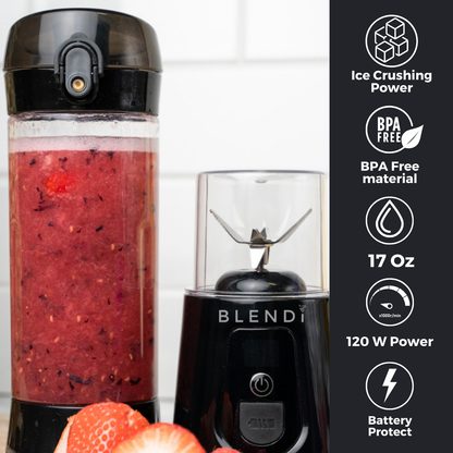 Pro+ Ice Crushing Portable Blender (17oz)