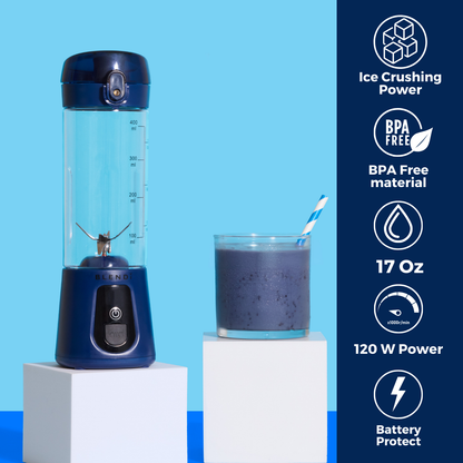 Pro+ Ice Crushing Portable Blender (17oz)