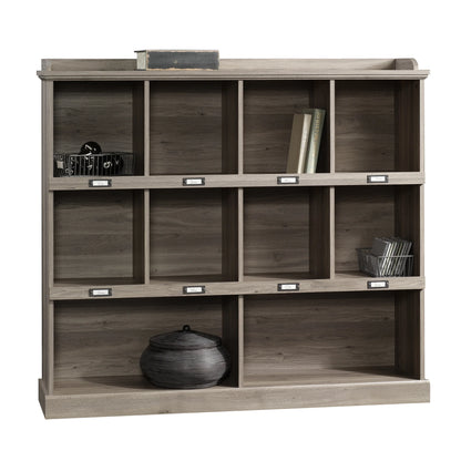Barrister Lane 10-Cube Bookcase, White Plank Finish
